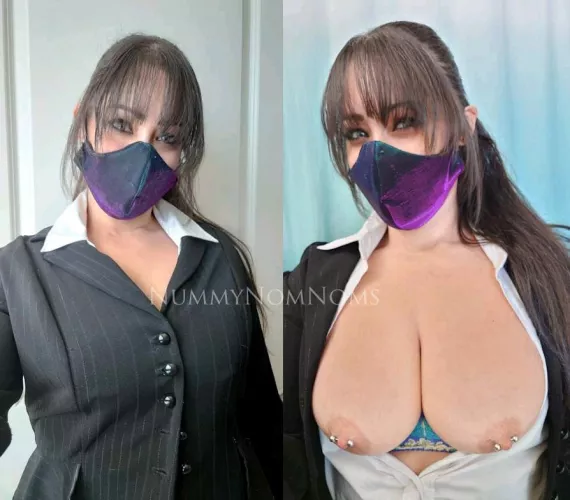 Before work, after work.. by NummyNomNoms