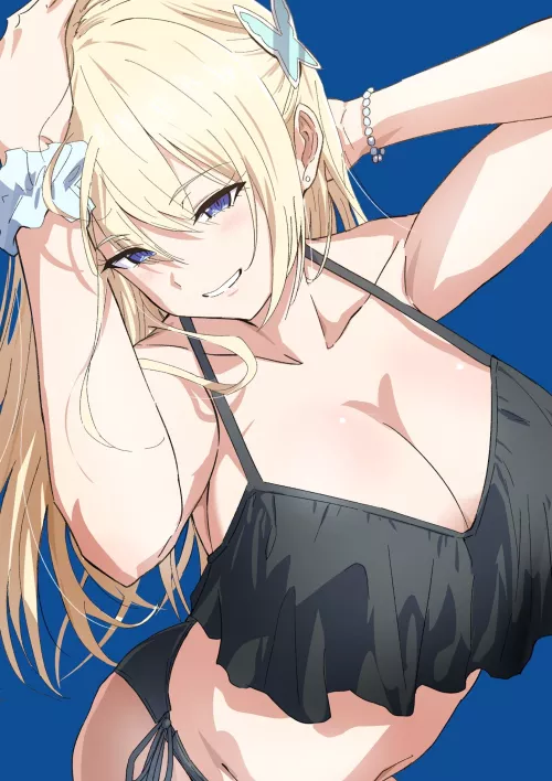 Black Swimsuit/Bikini by CheetahSperm18