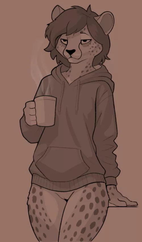 Don't talk to her until she had her coffee [F] (Azoomer) by 5headedragon