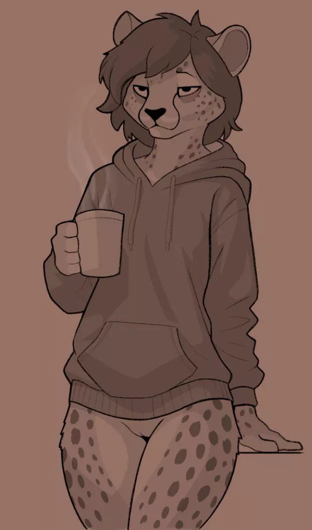 Don't talk to her until she had her coffee [F] (Azoomer) posted by 5headedragon