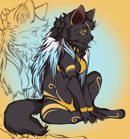 Finished commission! I really enjoyed drawing this piece! by rokarasztaval