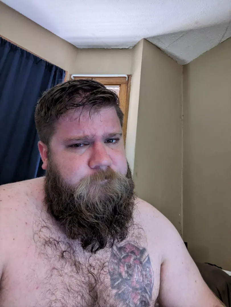Fresh out the shower. Let's get dirty again posted by smokeybear911
