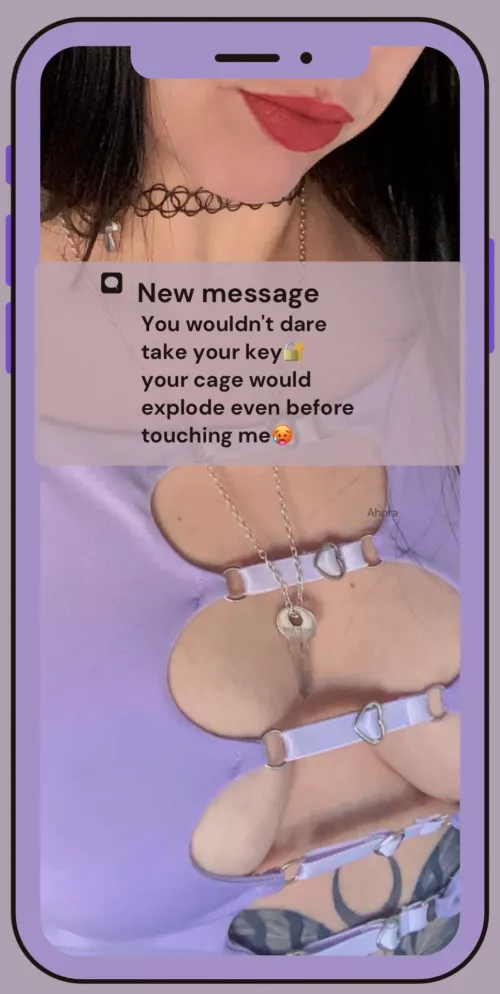 i don't think you dare to take that key by nyumiaWwW