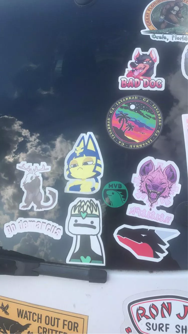 Just saw a post with a bumper sticker, I also found one in the wild! posted by GreasyPanFucker64