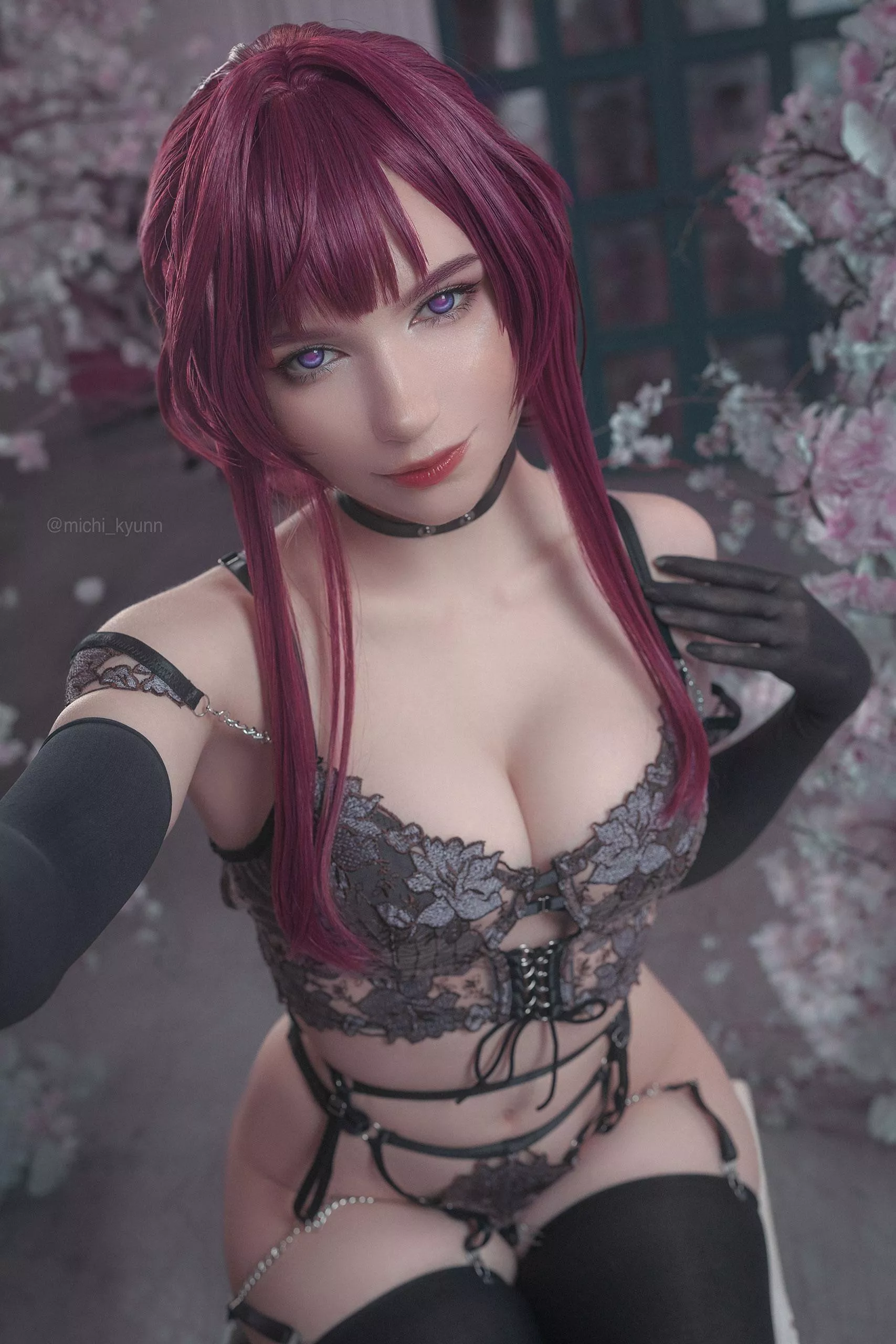 Kafka from Honkai star rail by michi_kyunn posted by michi_kyunn