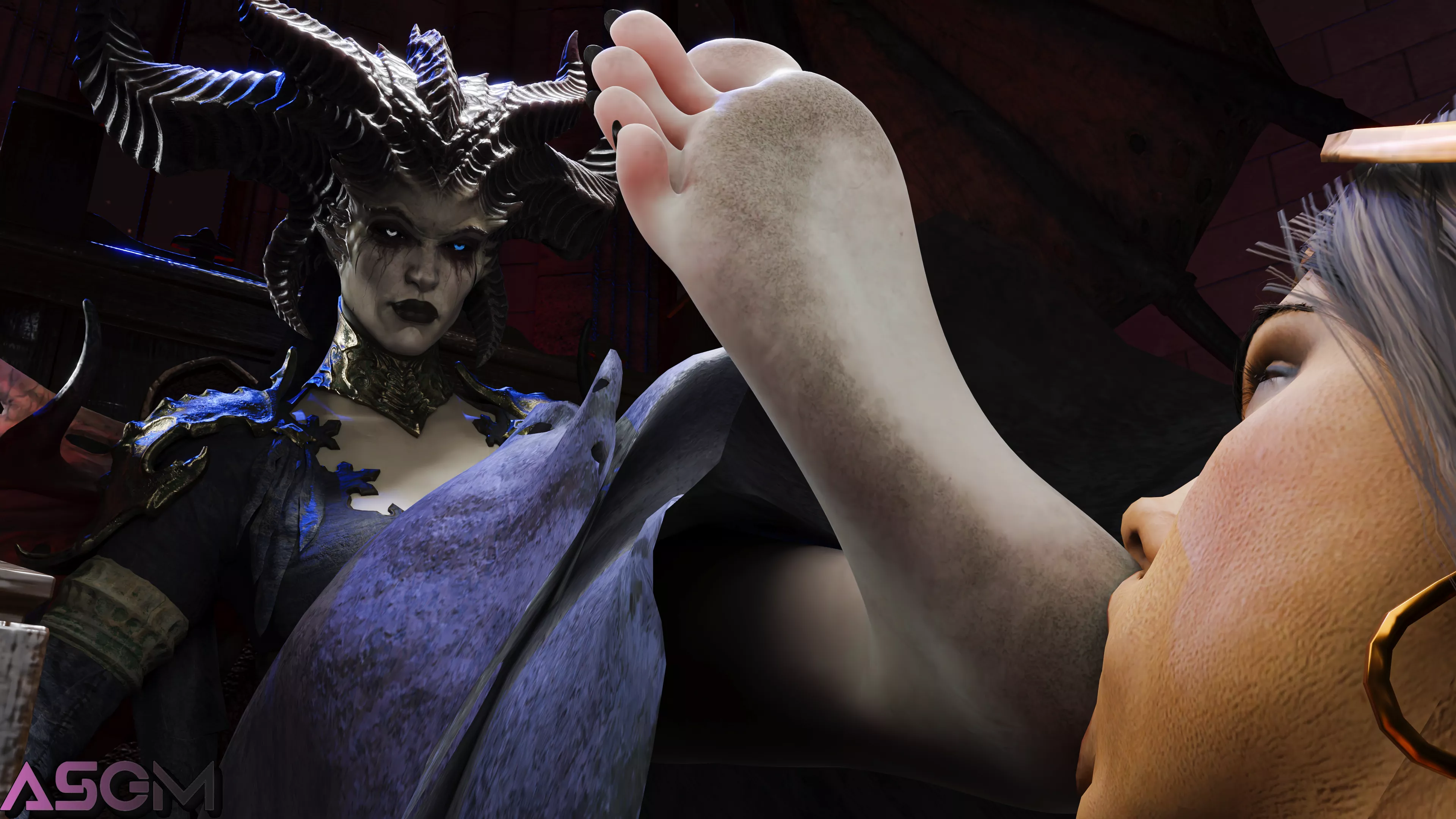 Lilith Worship (Diablo IV) [Artist: ASGM] posted by ComaOfSouls