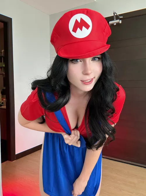 Mario from Mario cosplay by SweetieFox by Sweetie_Fox