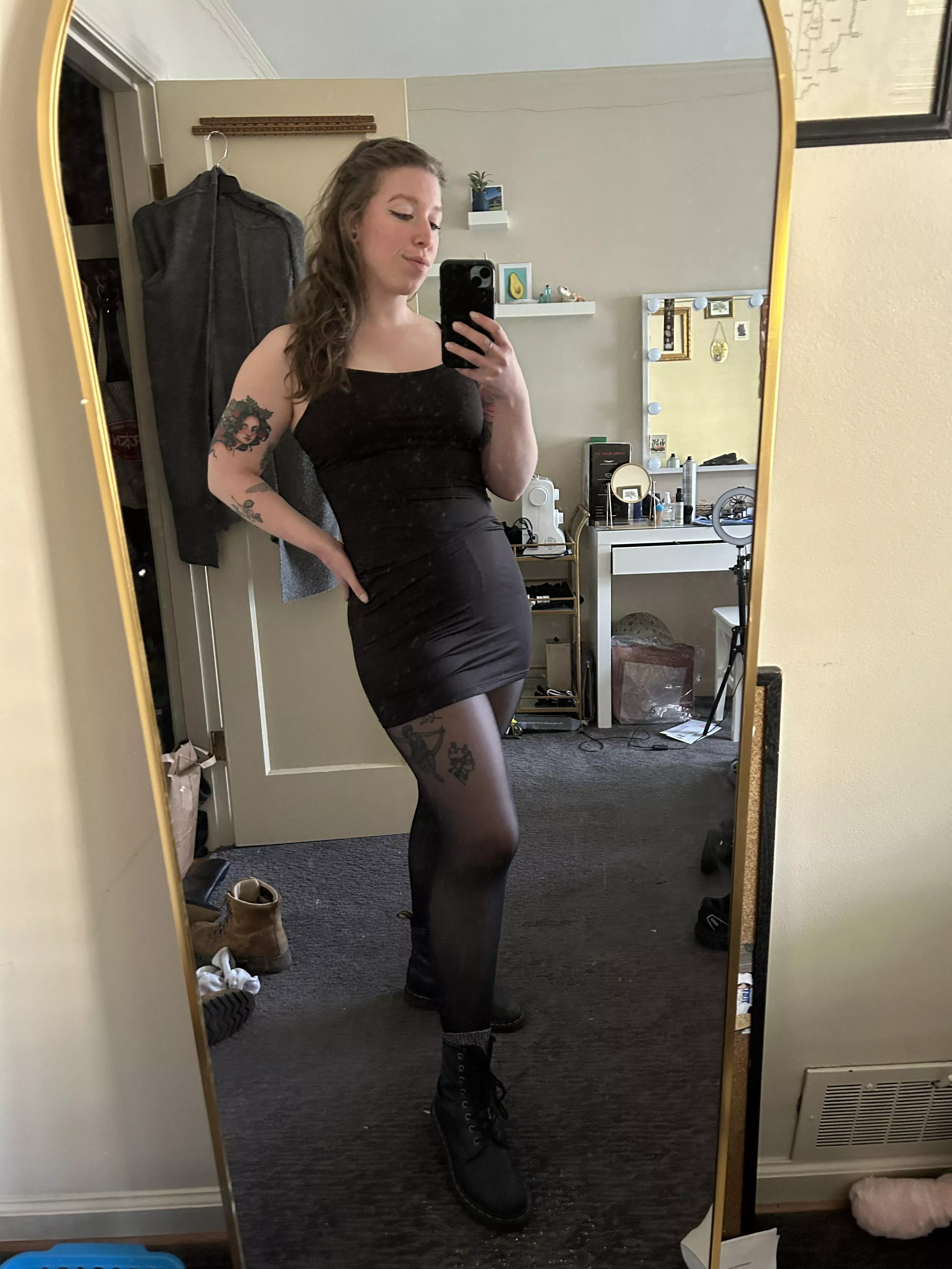 Sometimes a little black dress is all you need [f] posted by -perky_peaches-