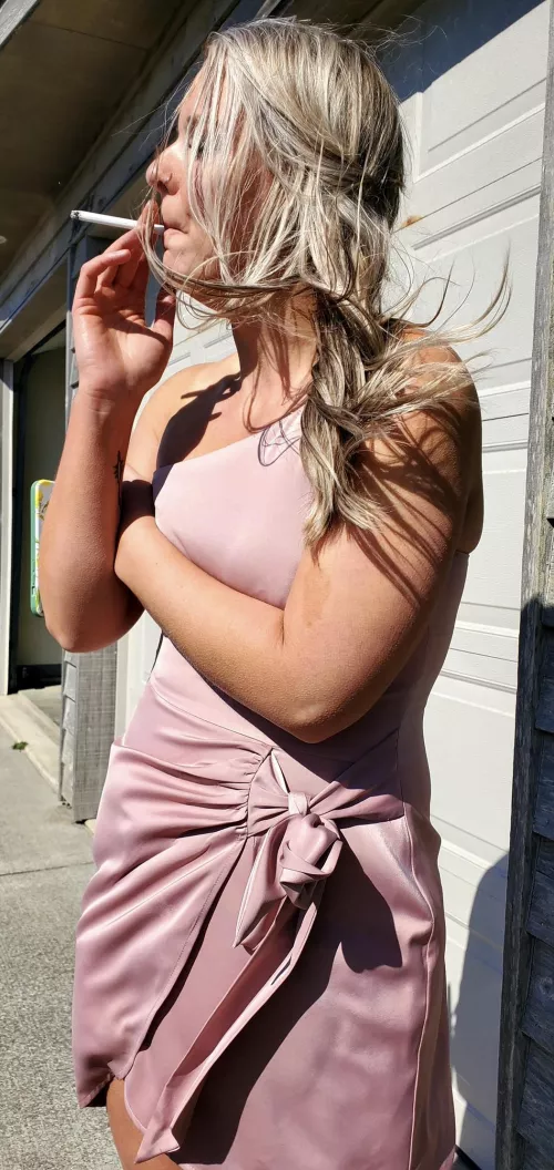 Stepping away from the party for a smoke. Do you think you would say hi if you saw me? by ChloeOmega