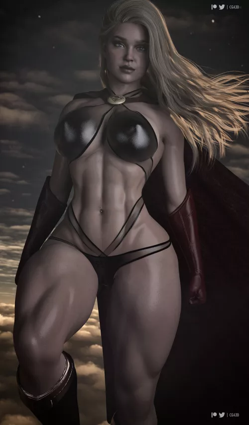 Supergirl (Cga3D) [DC] by Kuro-Oji