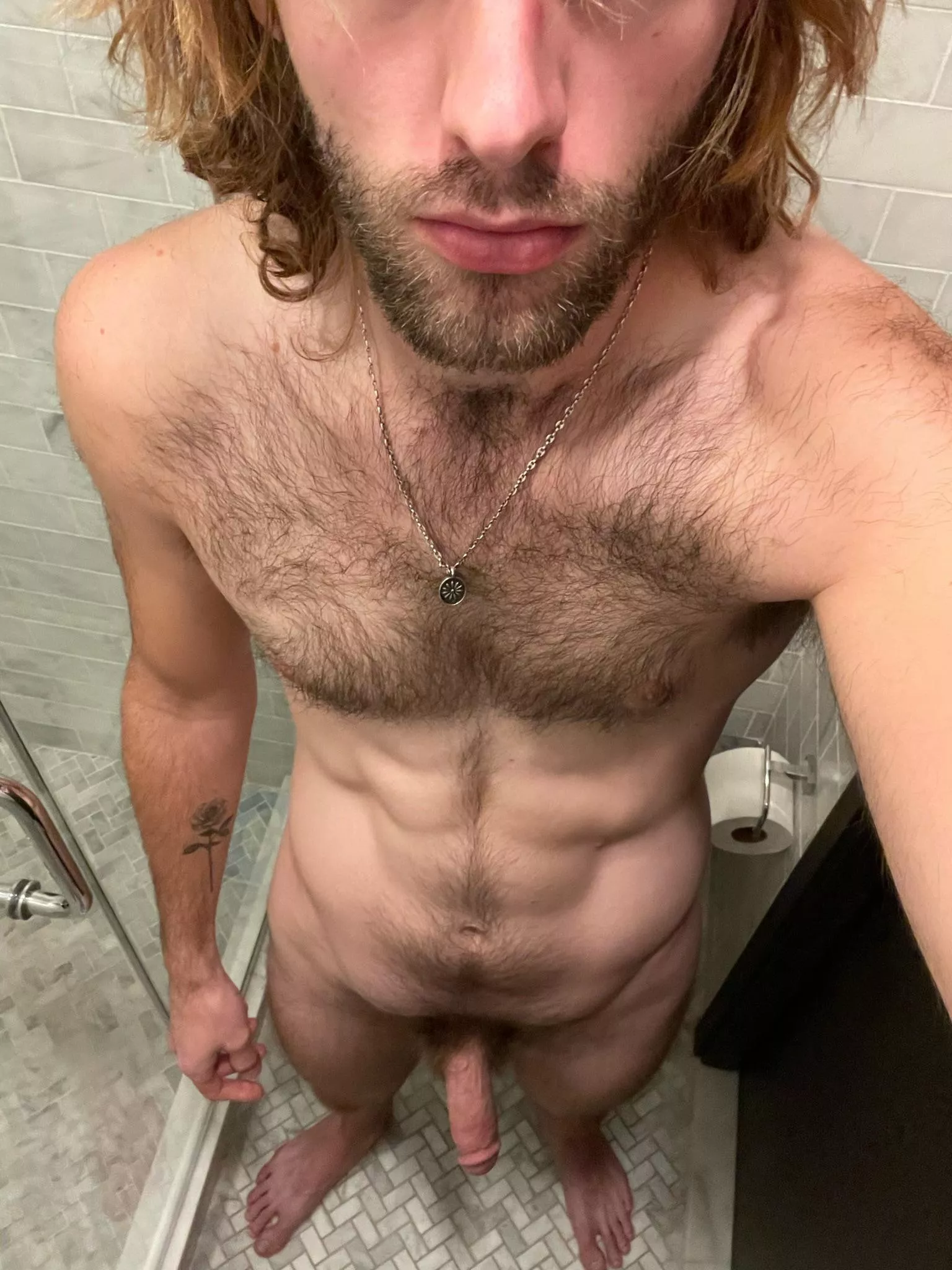 who wants to scrub my hairy chest down after we get dirty😈? posted by longdistanceboys