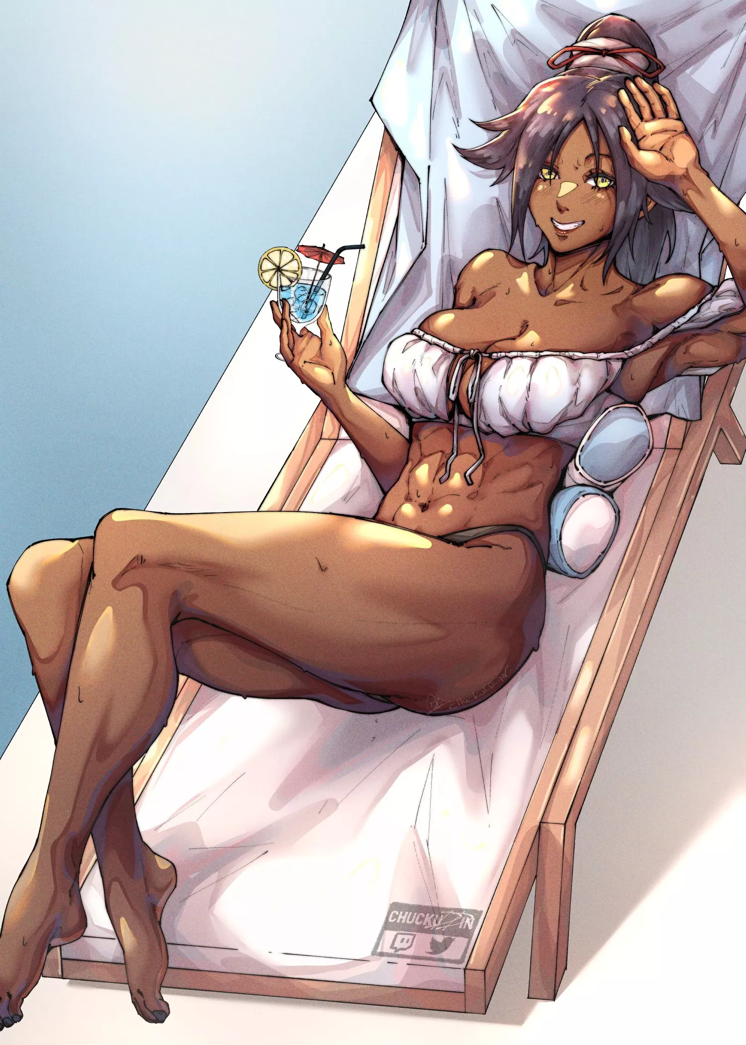 Yoruichi by Chuckuddin posted by Elino03