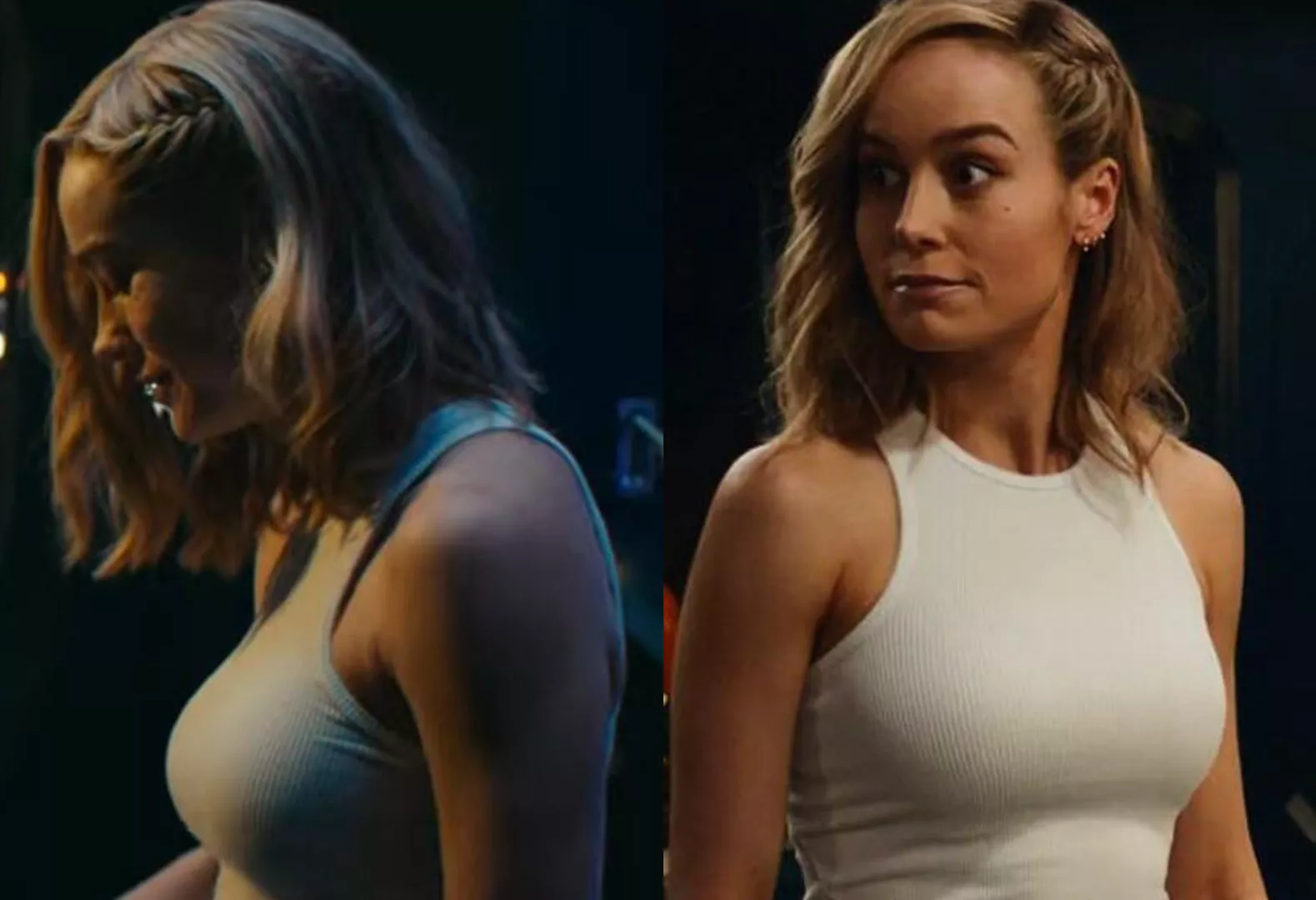 Brie Larson and her Marvels posted by LiquidImpression