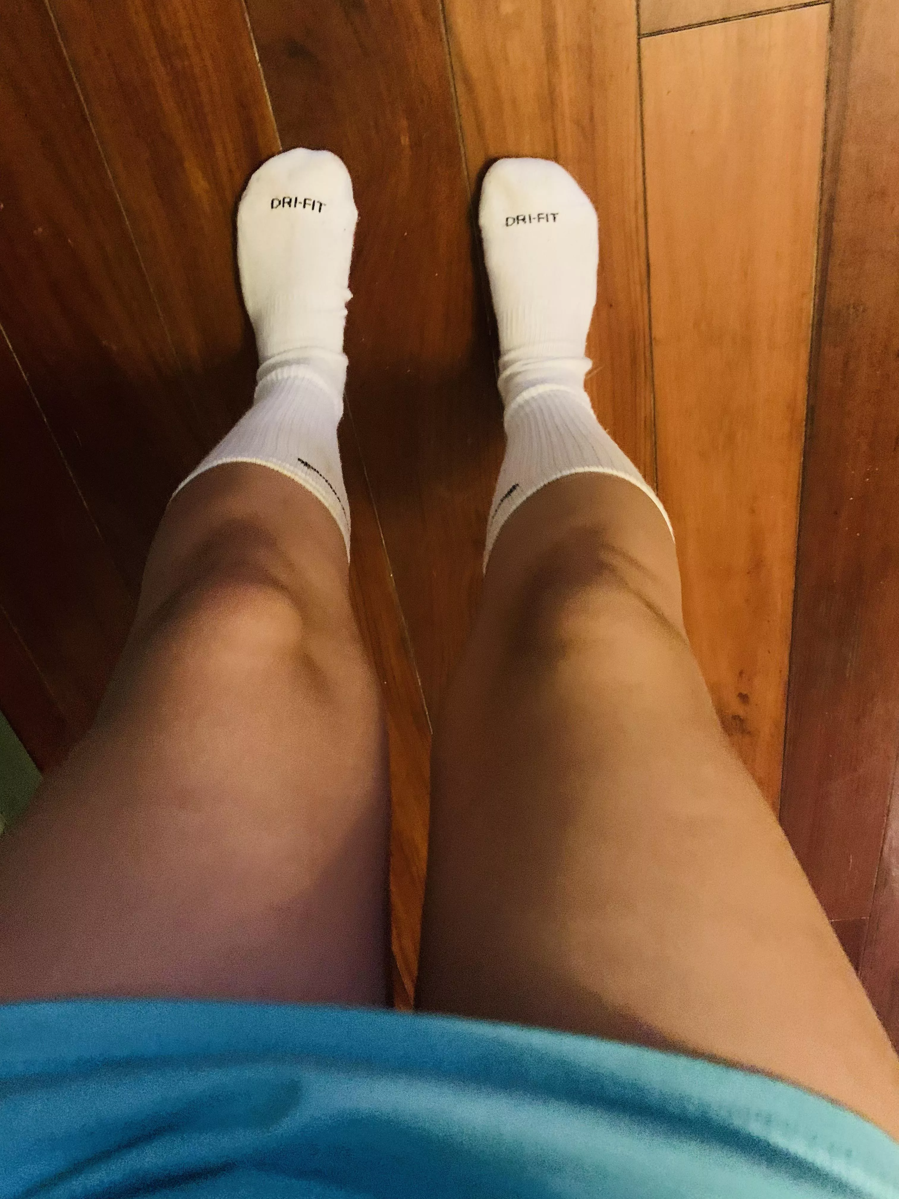 who likes sweaty white nike socks ;) [US] [F] posted by itsbritneyyy