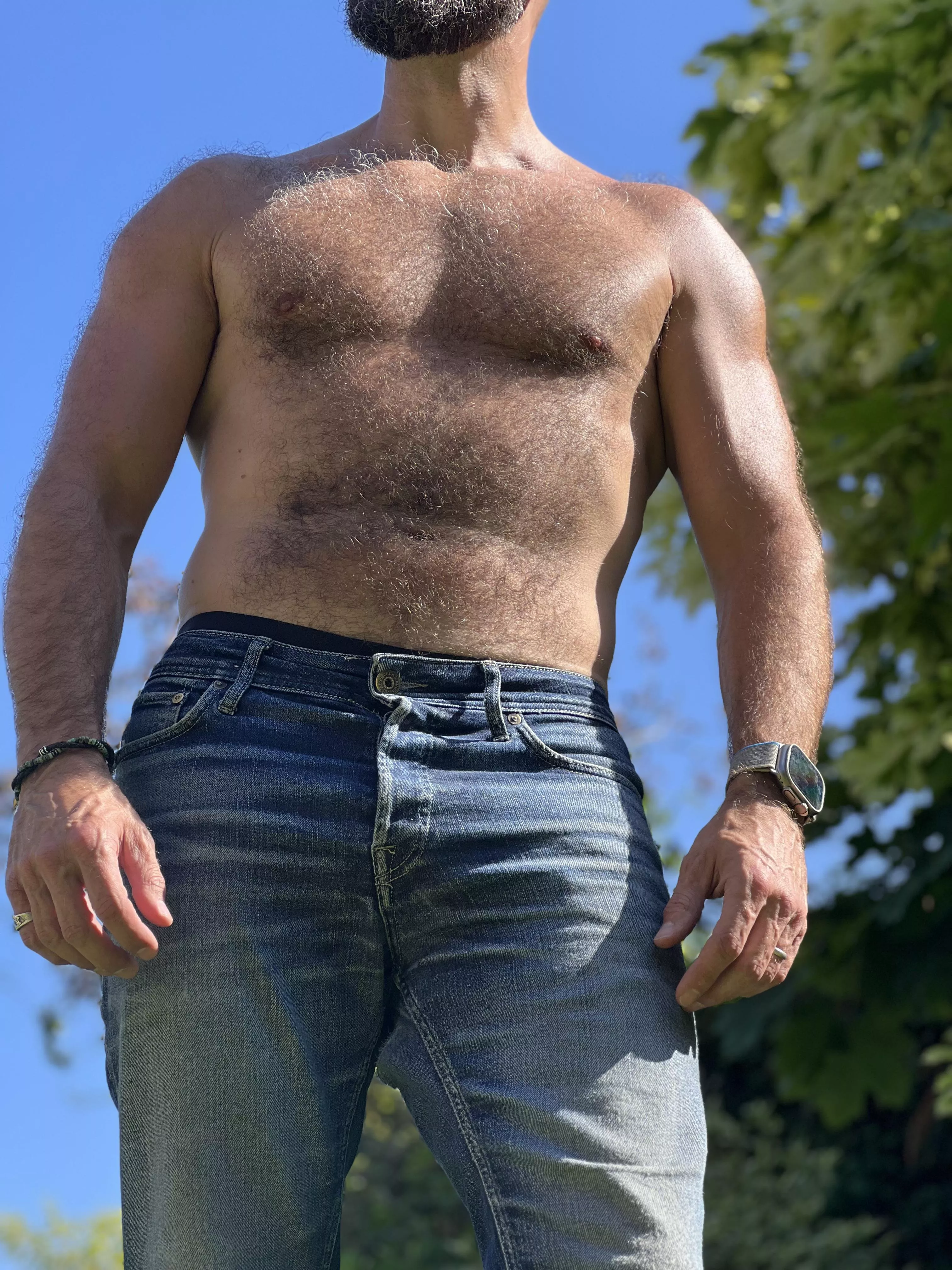 Working outdoors can be a good workout 😏 posted by Just-Maybe-1972