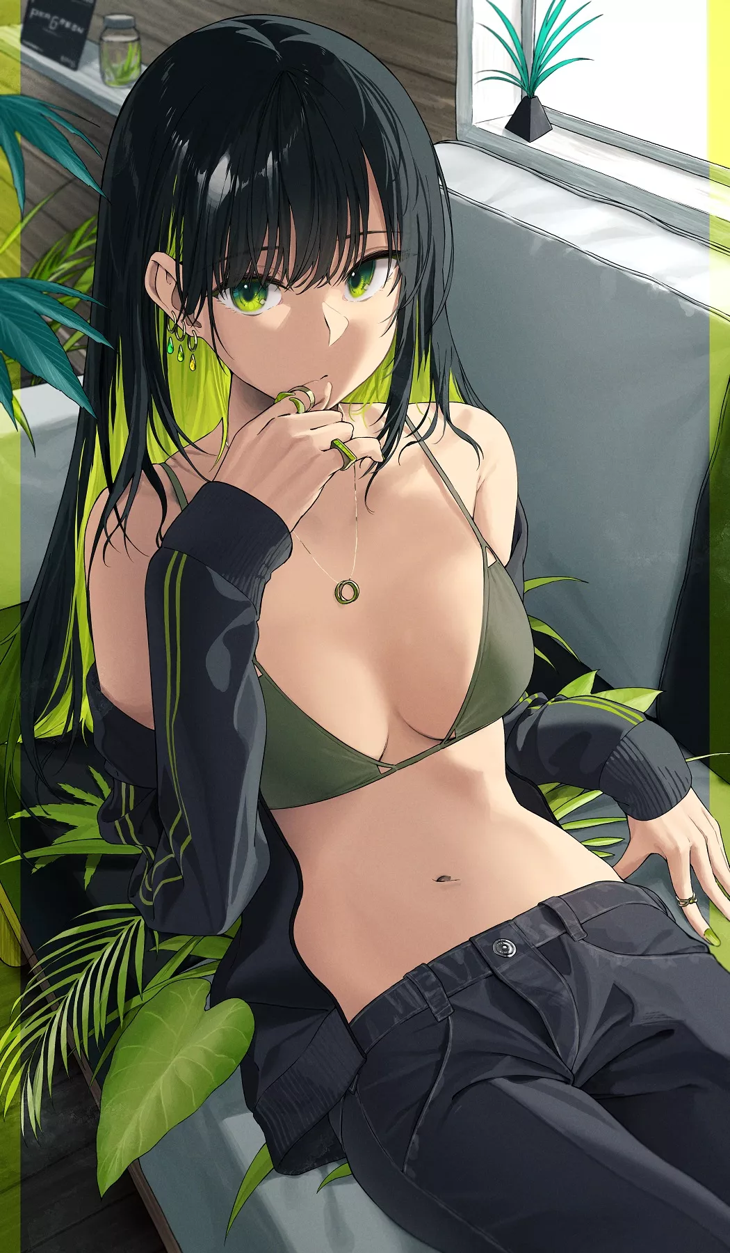 Green and black [Artist's Original] posted by xSaviour_N
