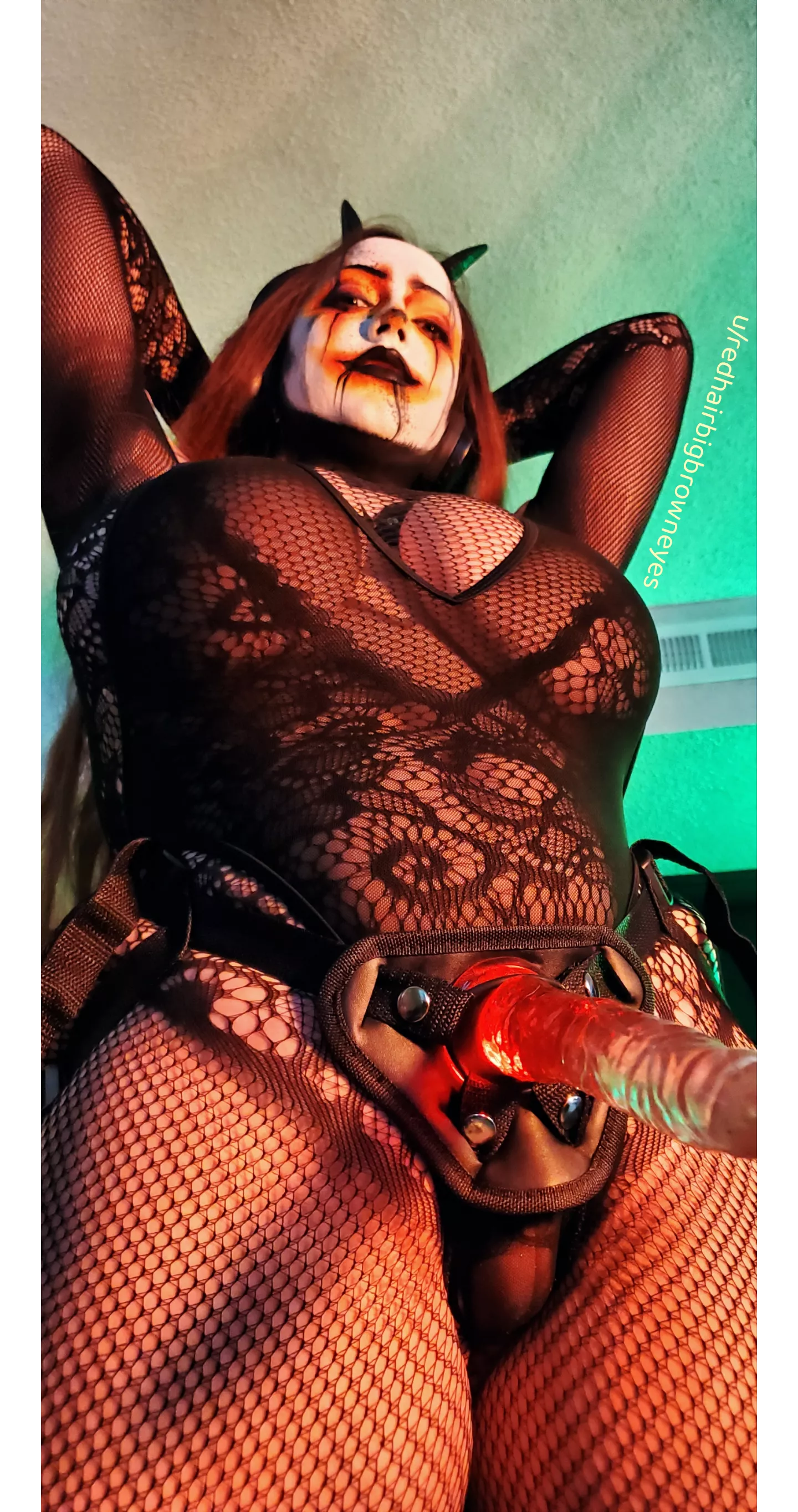 How's the view from down there? posted by RedHairBigBrownEyes