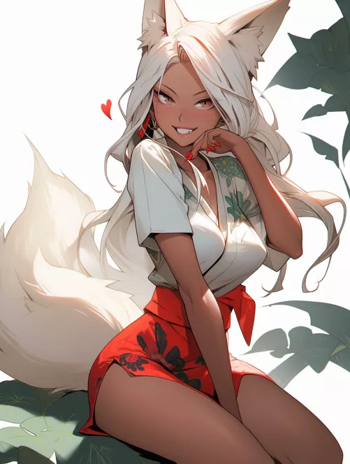 Is a kitsune monster girl enough for you? by Kinu_the_Kitsune