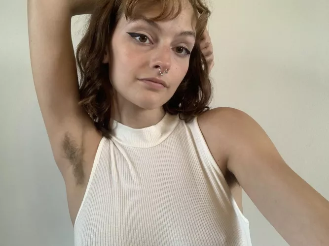 loving the hairy armpits & see through shirt combo 🥰🥰 by fr0ntb0tt0ms_wh0re