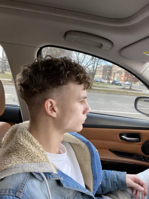 new hair cut.. it’s a little chilly today by goodluckgeniee