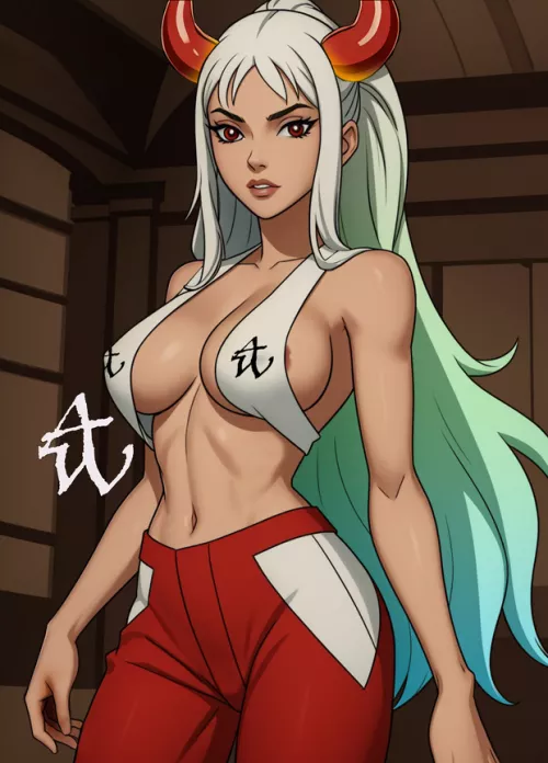 [Artwork] by (Abel_Waters) Yamato just a Wano girl trying to break free. by Abel_Waters