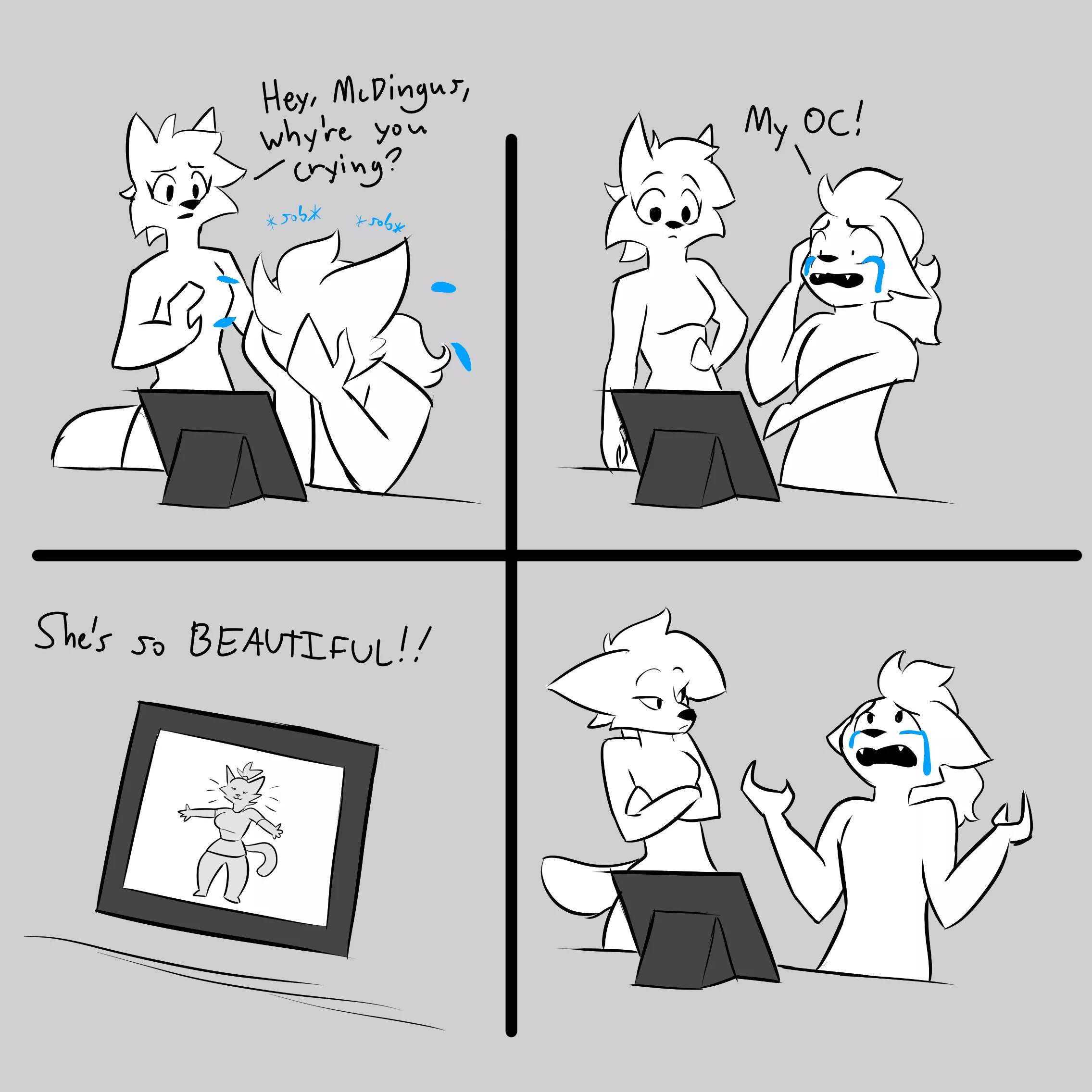 Calling Myself Out (art by me!) posted by Wyviryn