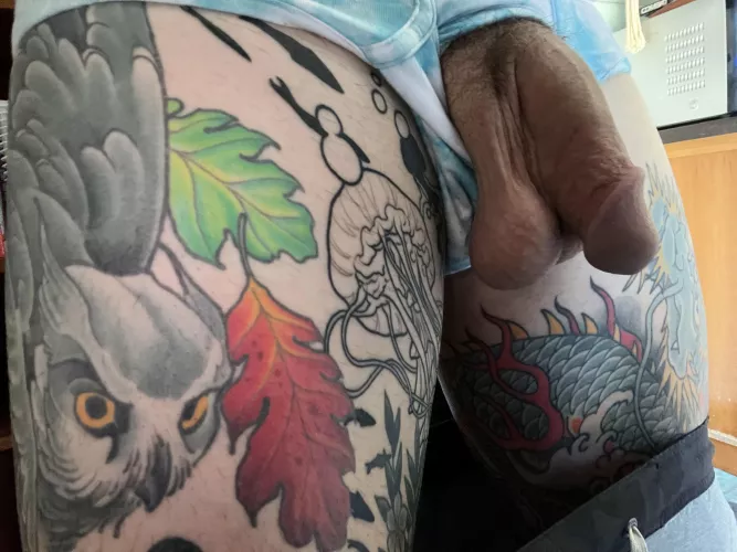 Freshly yardworked boys by PNW_inked