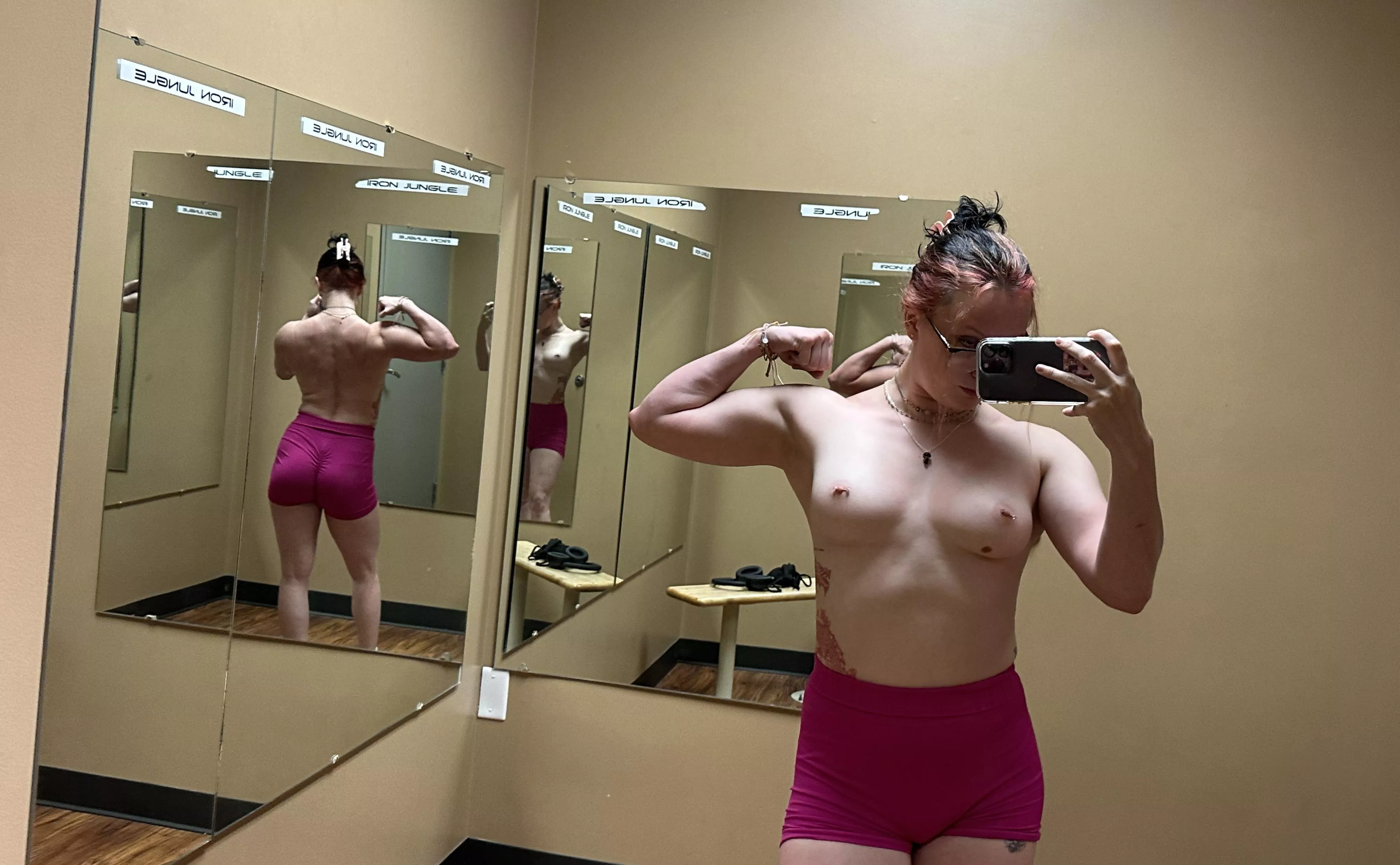 Got quite sweaty after this pump ;) posted by Few_Rub_5940