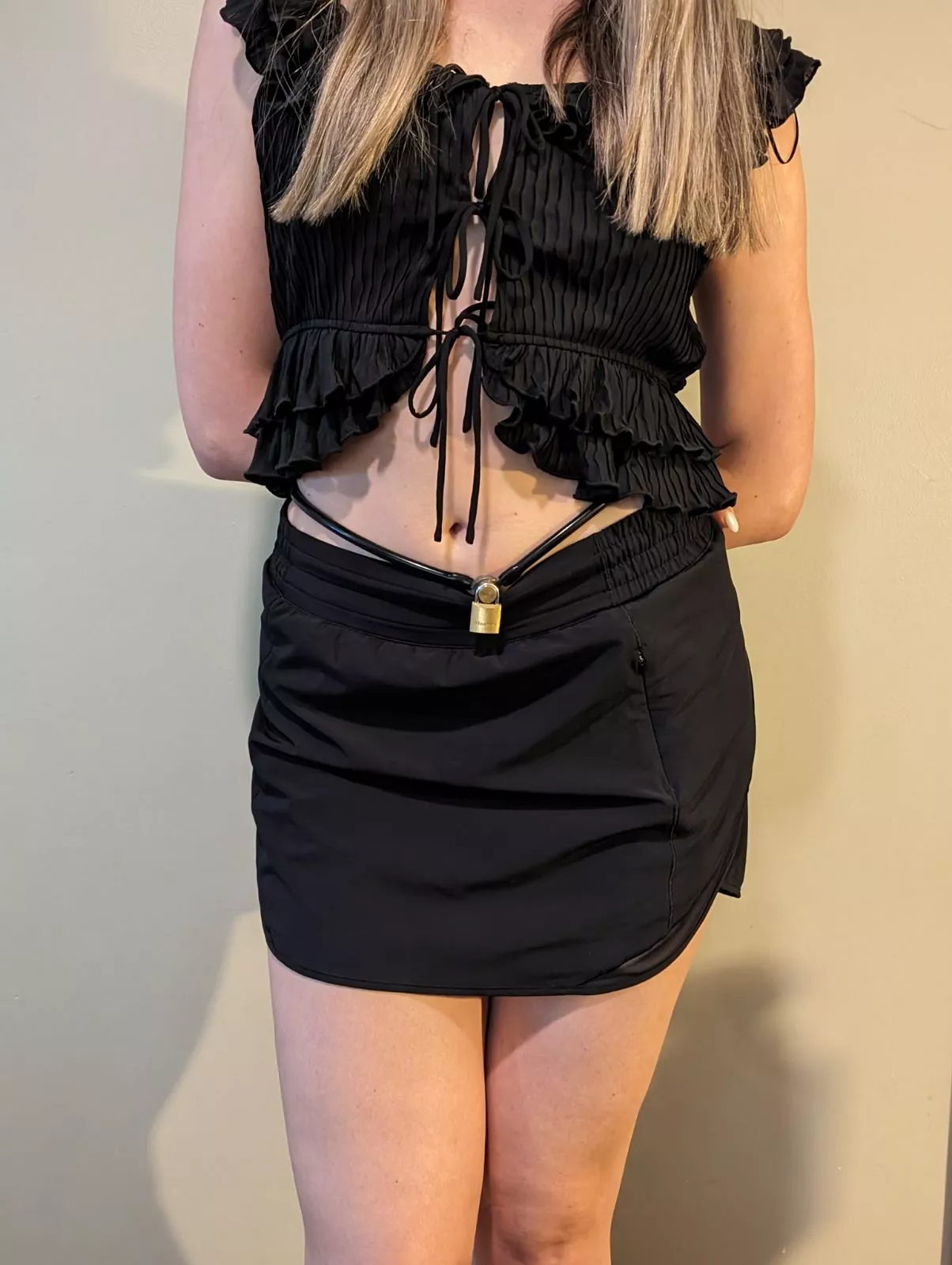 Headed to tennis practice posted by collaredbabe