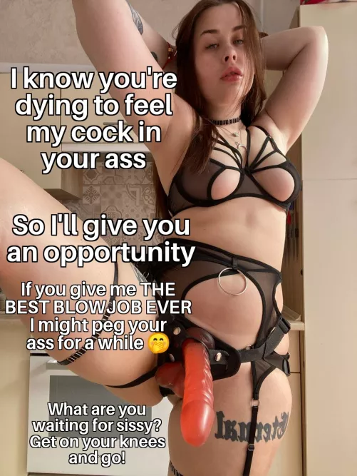 Lock your clit and suck my cock 🤤 by malorieblinn