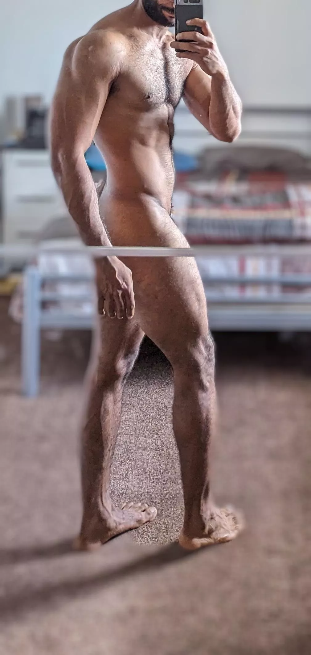 [M] Post gym selfie!! Who’s up for a home based cardio? posted by dukhiaatma4