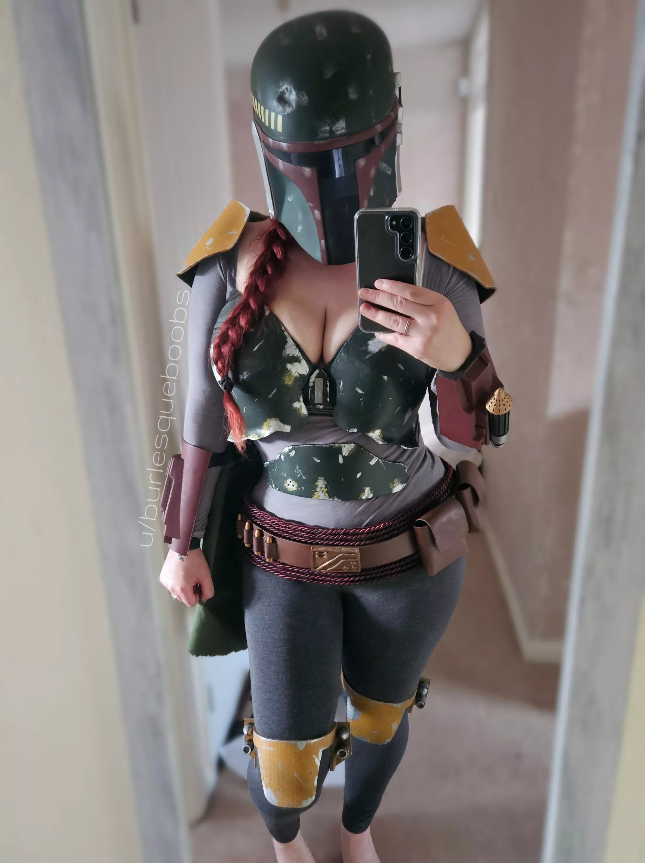 My Booba Fett cosplay is almost finished [F] posted by burlesqueboobs