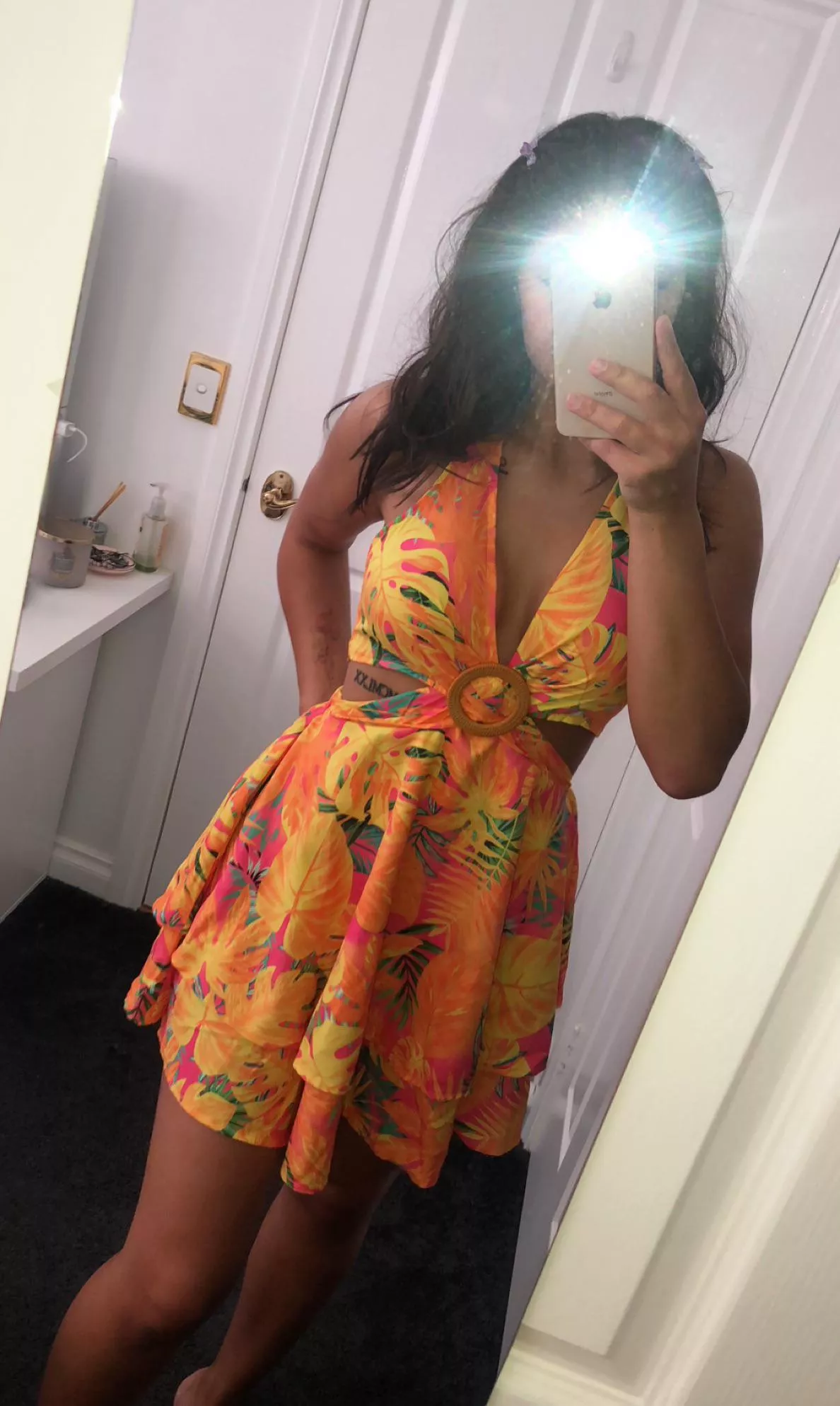Take me on a picnic so I can wear this pretty dress out? 🥹 posted by princessratbag