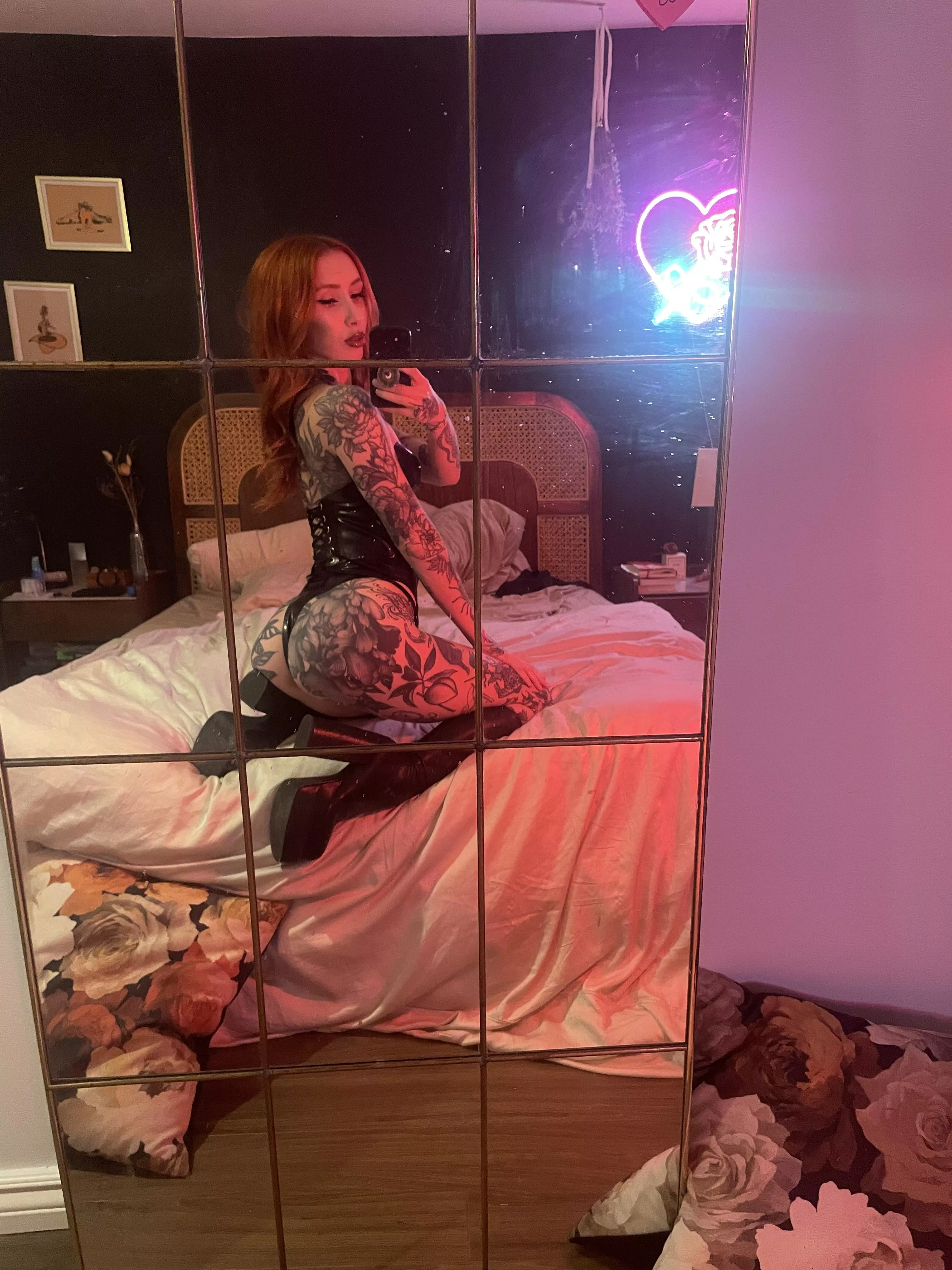 What do you think of my big platform booties posted by mistresslunaluck