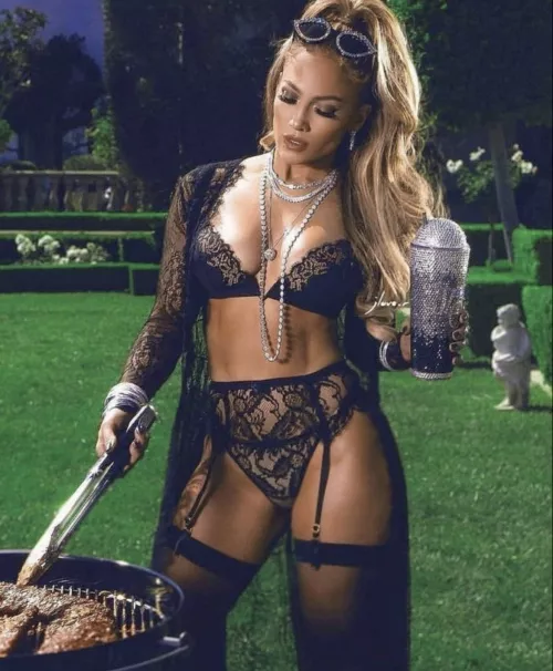 BBQ with J-Lo by onesexymofo1