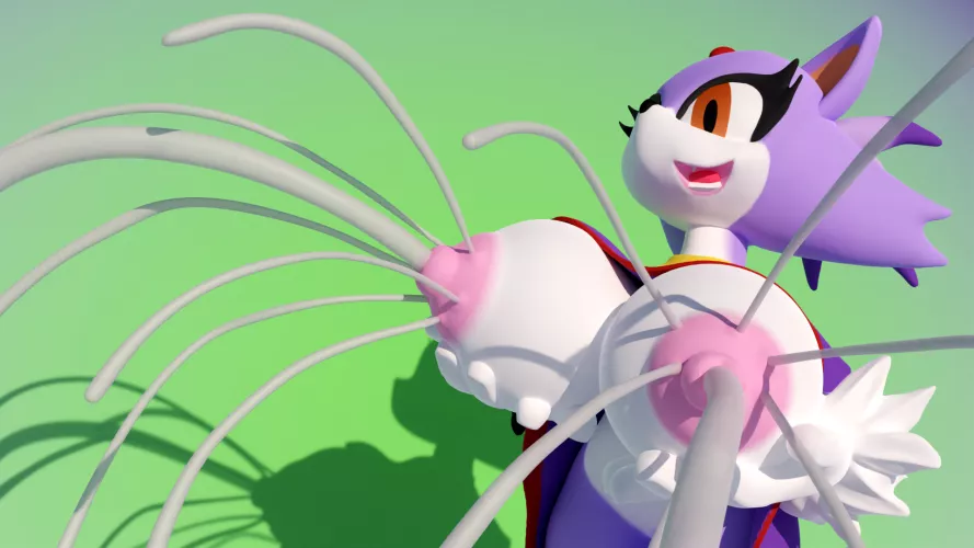 Blaze Boobies (OC) by ErinTheOrca