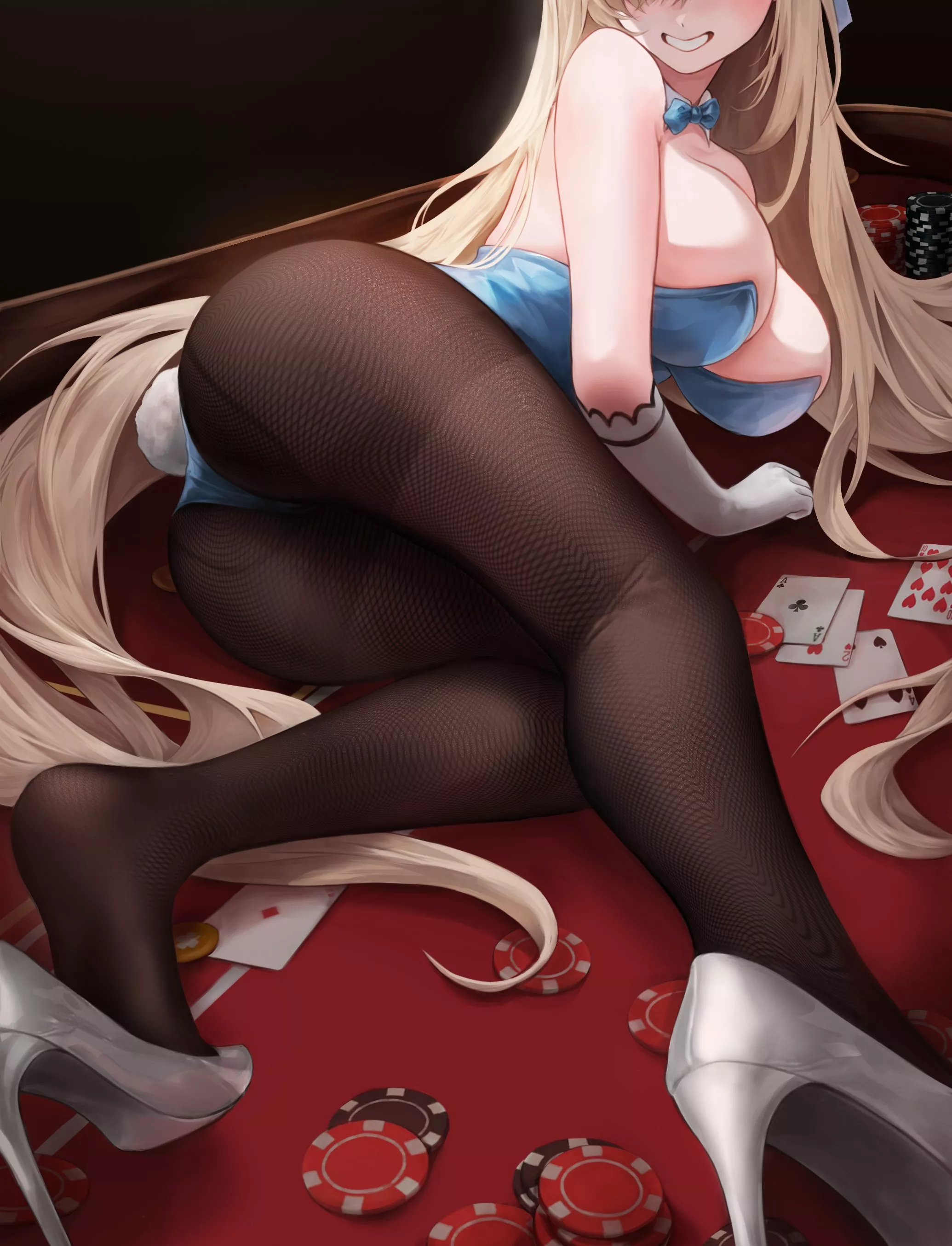 Casino Table CURVY ASUNA [Blue Archive] posted by also_ashu