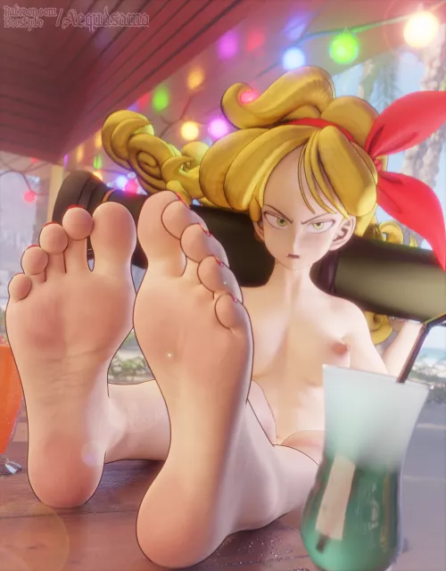 Evil Launch Feet [Dragon Ball] (Aequd) by Aequd