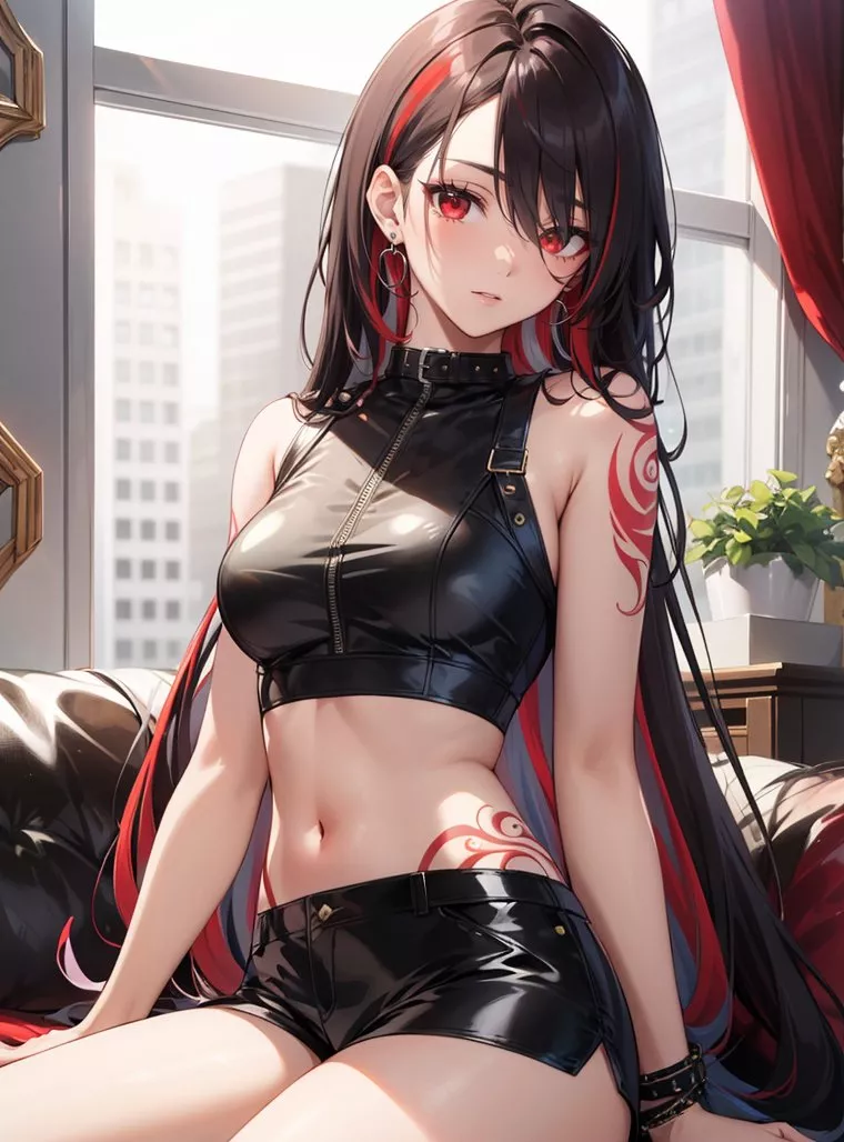 Hot Red Highlights posted by CheetahSperm18