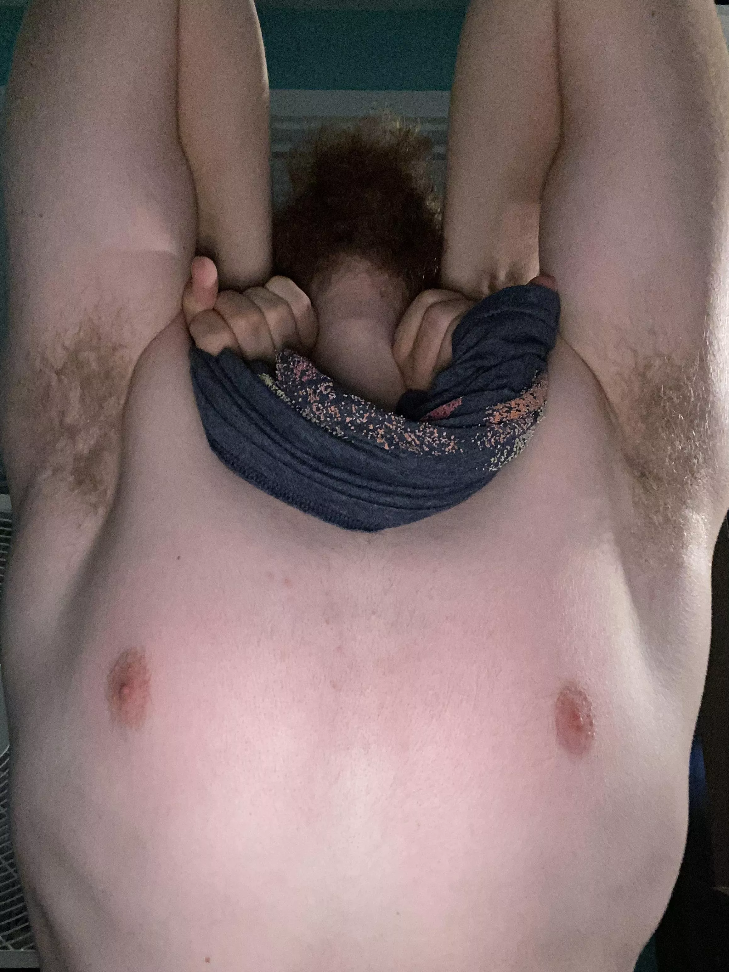 Im sweaty as hell, someone want to clean me off or get a whiff ;)? posted by Ironclad_Candle