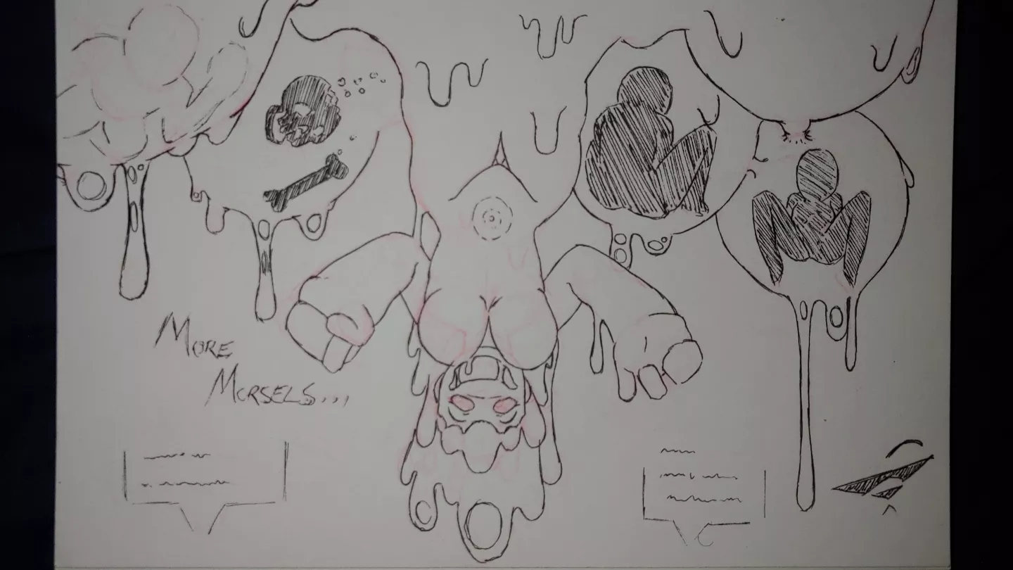 {Image} Dungeon Slime (Art by me) posted by DarkUrsaman