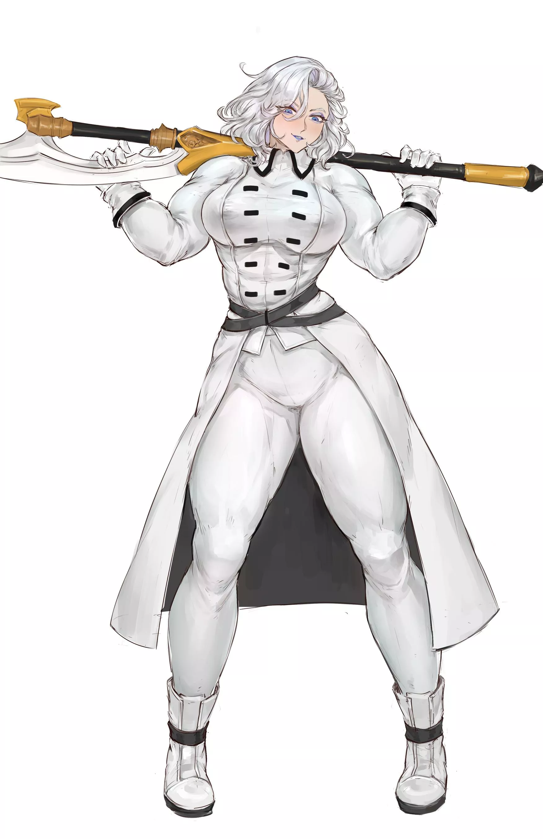 Massive Thighs [Original] posted by StarvingArtist2000