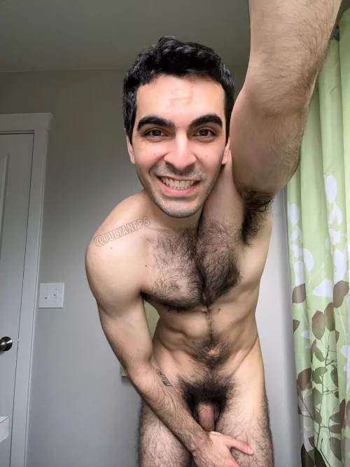 My smile right before shoving your face in my armpit 😏 by julyanfps