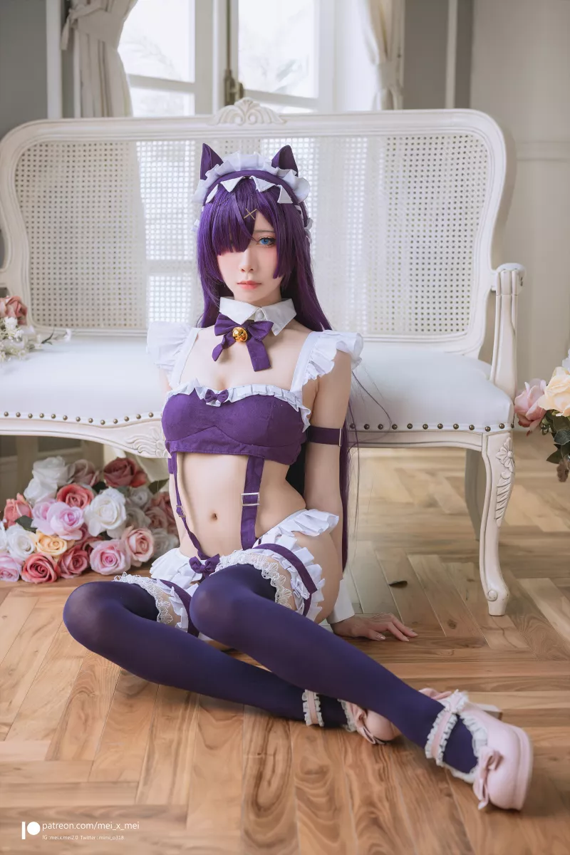 neko maid cosplay by meimei posted by mimi_o318
