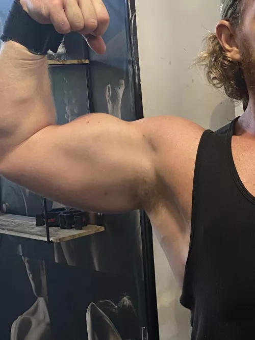 Not showered in 24hrs wanna sniff? by Bearded_alpha1