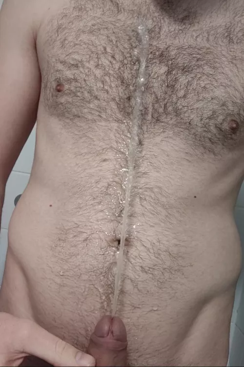 Quick piss before my shower, who wants to join me? by Ill-Situation8149