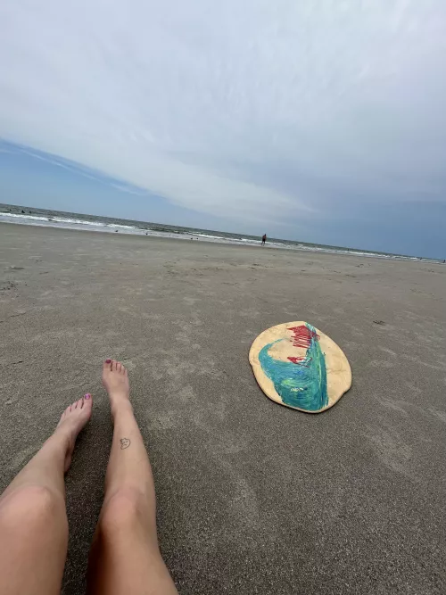 went to the beach today:) by happybubblessss