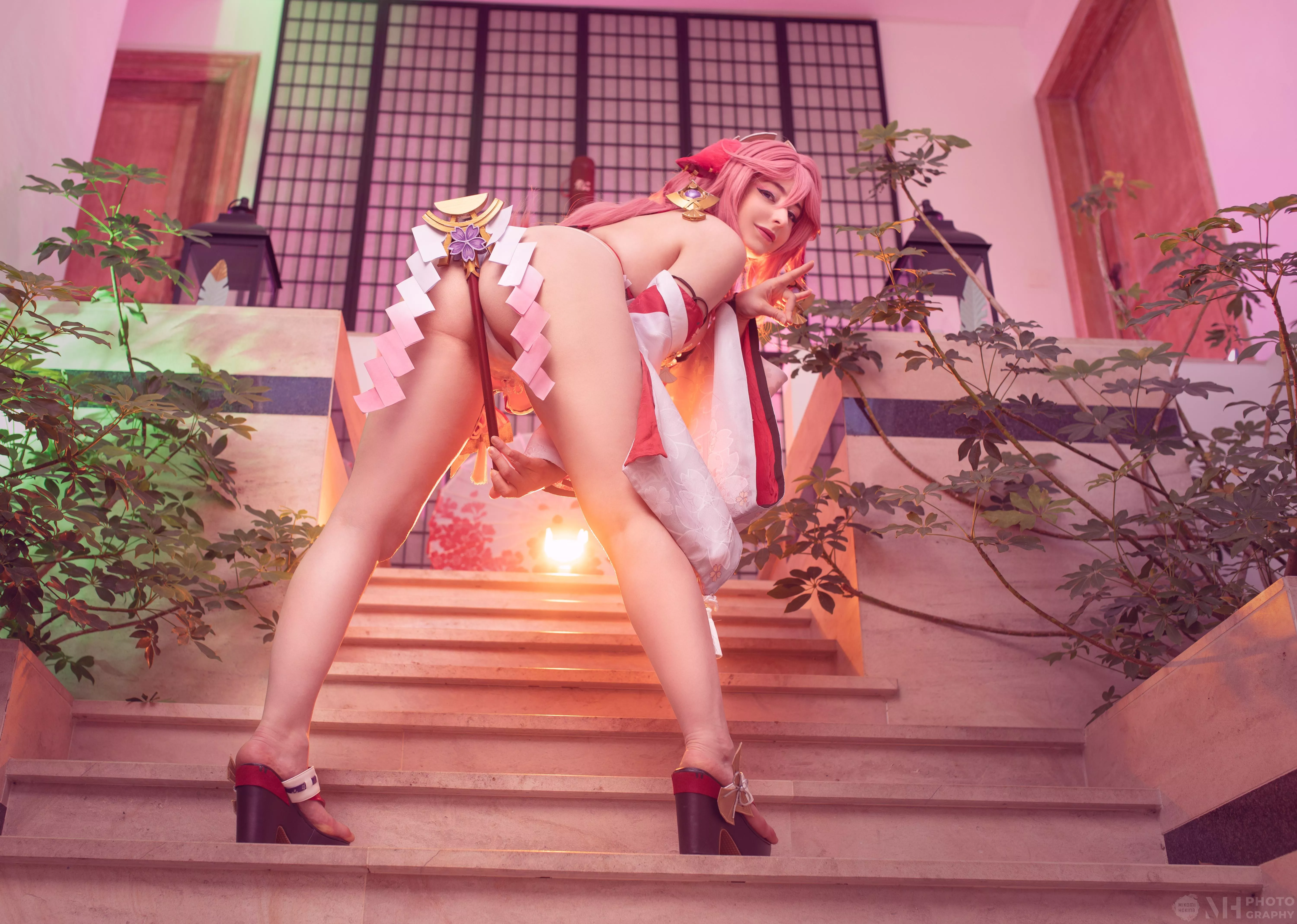 Yae Miko ( Genshin Impact ) by Mikomi Hokina posted by gabanviii