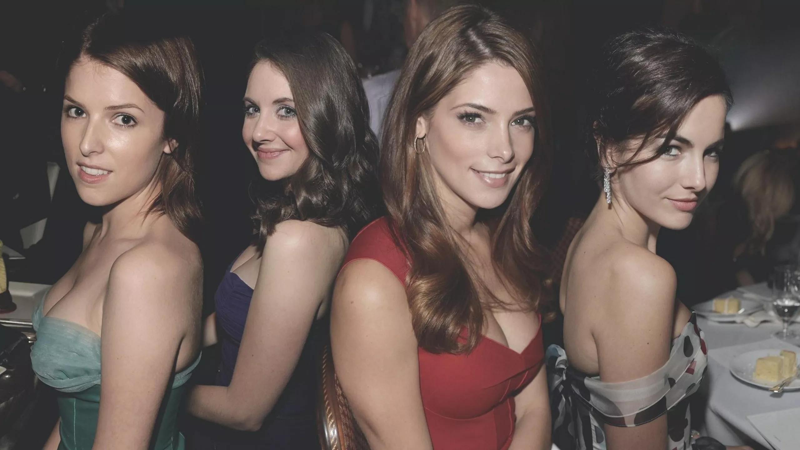 Anna Kendrick, Ashley Greene, Camilla Belle and Alison Brie. posted by Frilledwink319