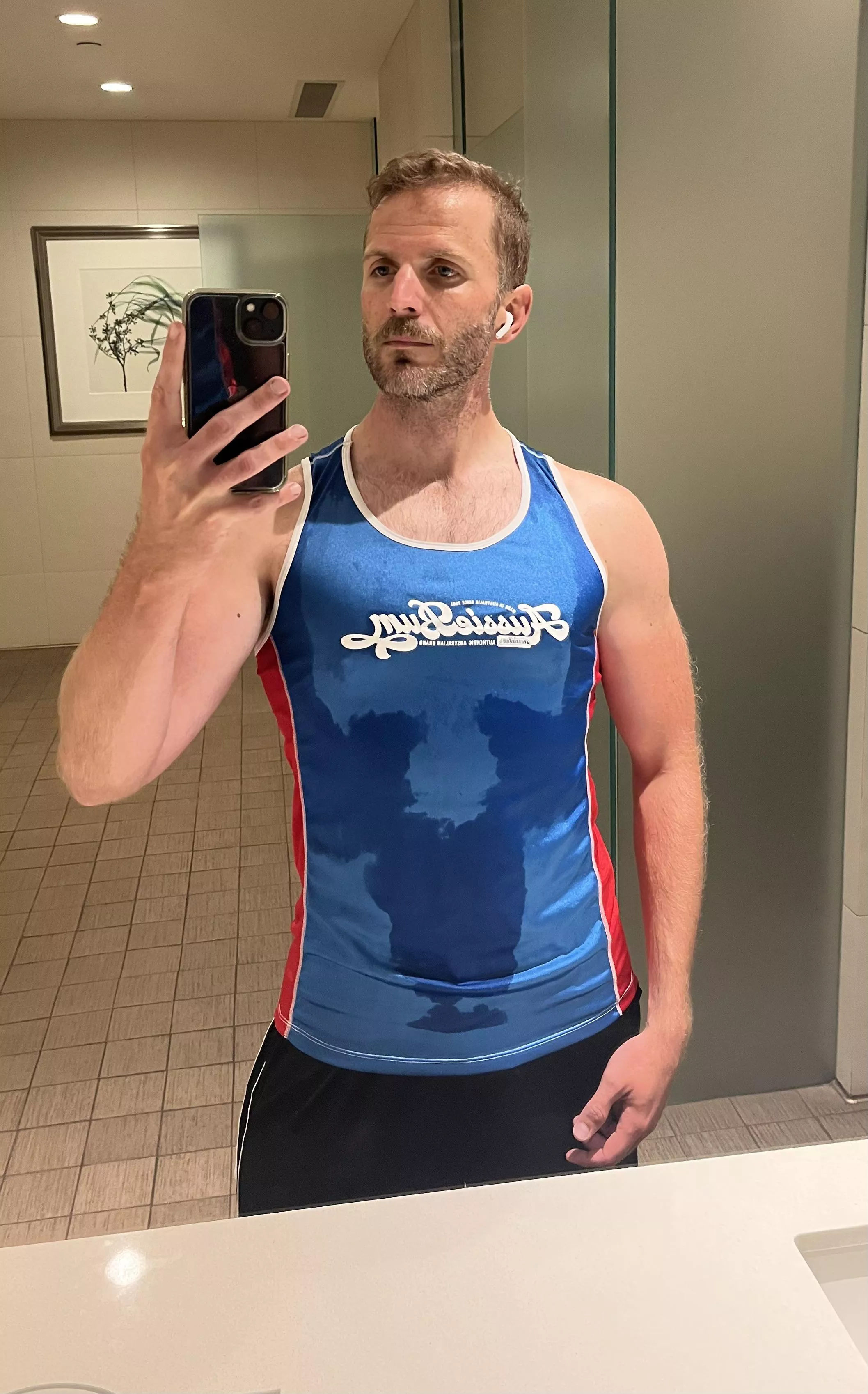 Back to the gym after vacation, took a lot of effort apparently 😅 posted by wellLadenOtter